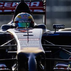 Jean-Eric Vergne rueda en Jerez con el STR9