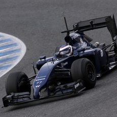 El FW36 avanza con Valtteri Bottas