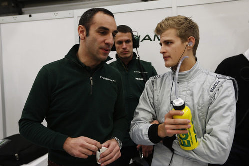 Marcus Ericsson, piloto titular de Caterham en 2014