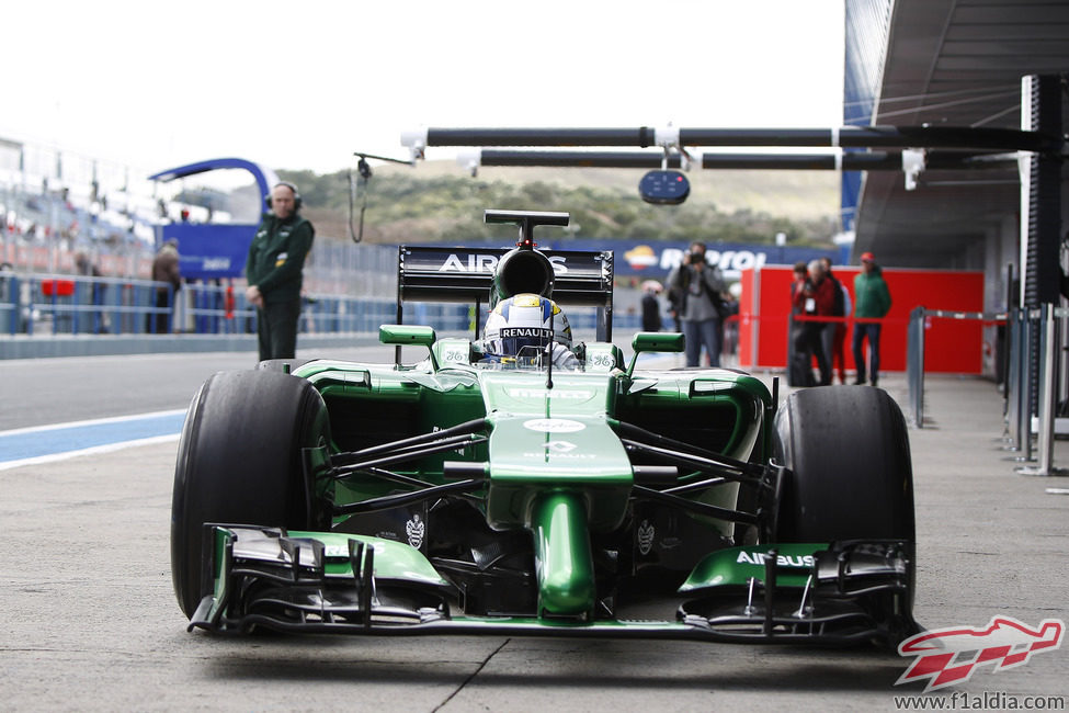 Marcus Ericsson regresa al 'pit lane'