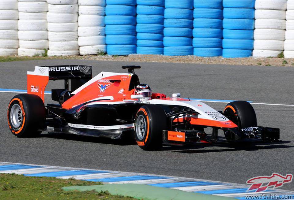 Max Chilton a los mandos del MR03