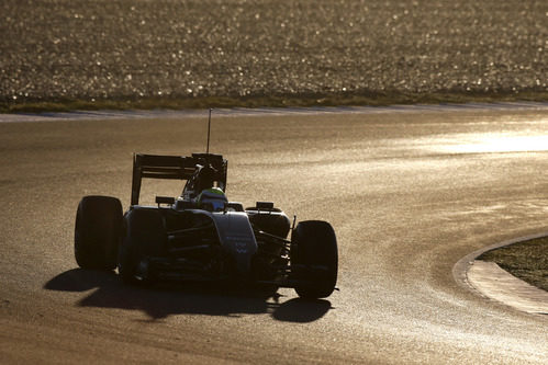 Atardecer en Jerez para Felipe Massa