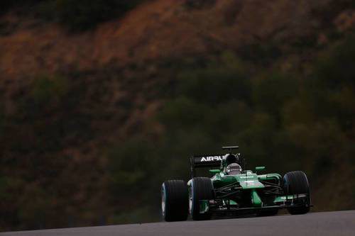 Kamui Kobayashi rueda en Jerez