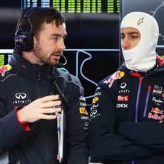 Daniel Ricciardo solamente rodó 7 vueltas