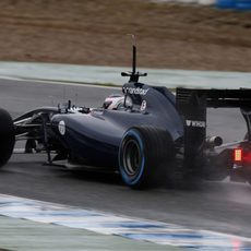 Valtteri Bottas rueda en Jerez