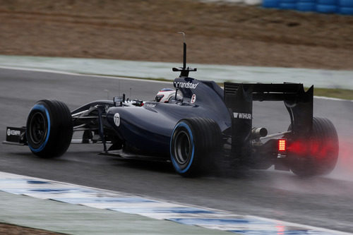 Valtteri Bottas rueda en Jerez