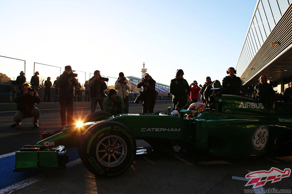 Robin Frijns, tercer piloto de Caterham en 2014