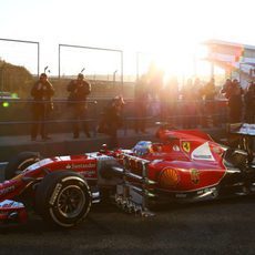 Fernando Alonso, a la guerra en Jerez