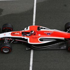 Vista superior del nuevo Marussia