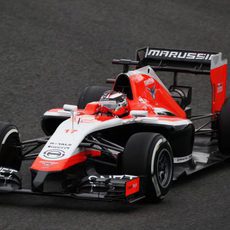 Jules Bianchi en pista