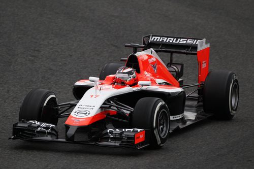 Jules Bianchi en pista