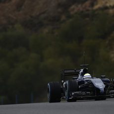 Felipe Massa lidera los tiempos con Williams