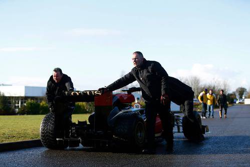 Preparando el Lotus E21