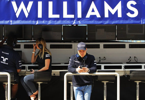 Valtteri Bottas con Williams en Baréin