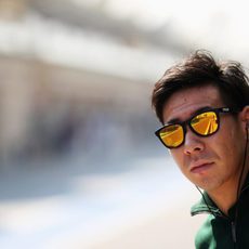 Kamui Kobayashi, piloto titular de Caterham en 2014