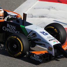 Compuesto blando en Sakhir para Nico Hülkenberg