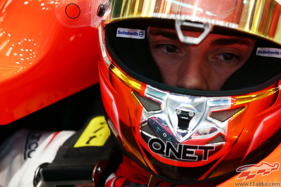 Jules Bianchi apenas rodó en Baréin