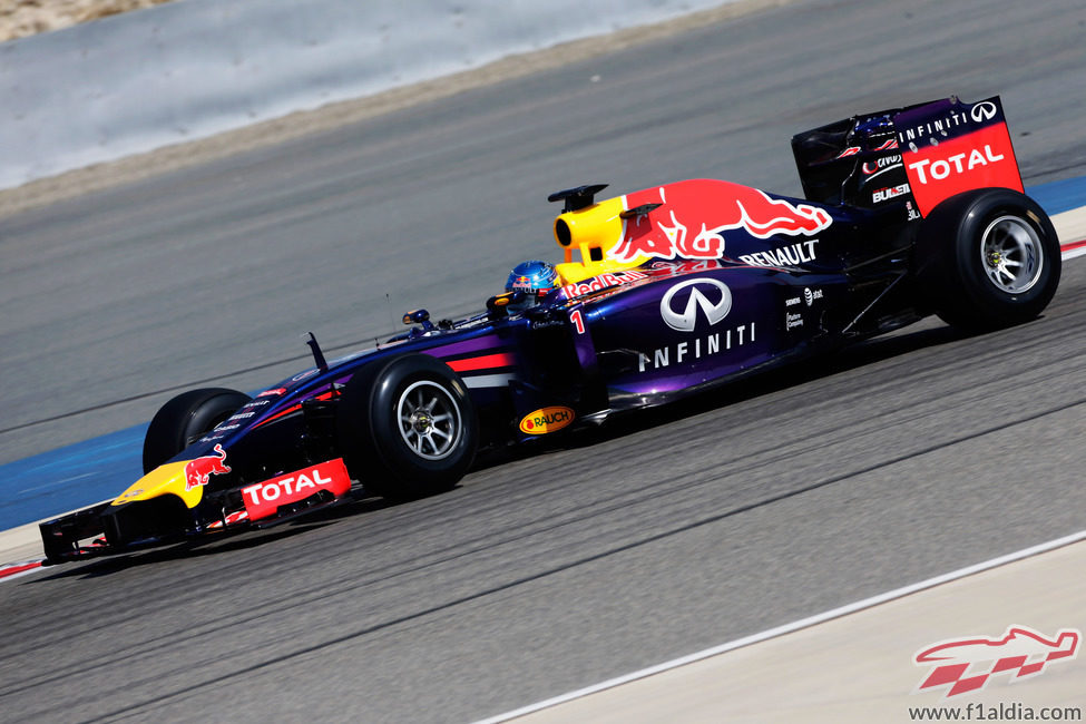 Neumático experimental para Sebastian Vettel
