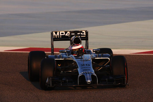 Kevin Magnussen, a los mandos del MP4-29