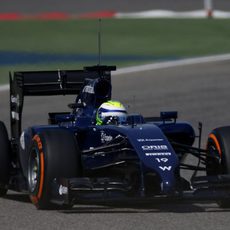 Compuesto duro para el FW36 de Felipe Massa