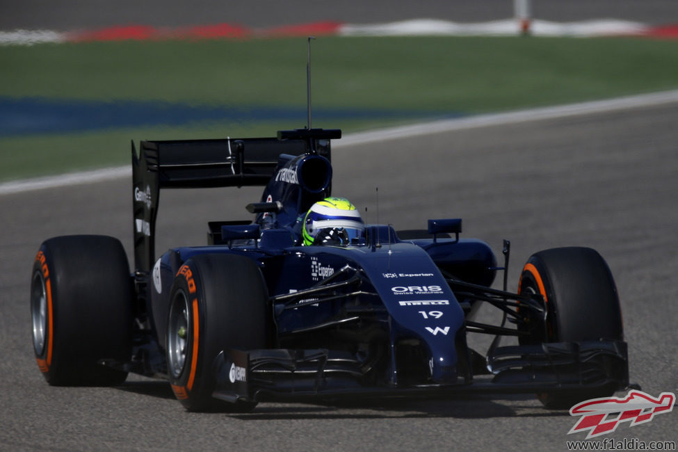 Compuesto duro para el FW36 de Felipe Massa