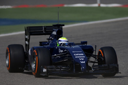 Compuesto duro para el FW36 de Felipe Massa