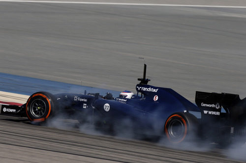 Pasada de frenada de Valtteri Bottas