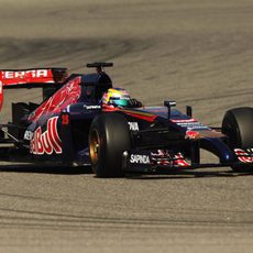 Jean-Eric Vergne prueba el compuesto experimental