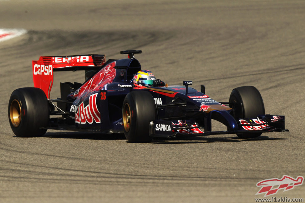 Jean-Eric Vergne prueba el compuesto experimental