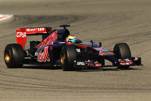 Jean-Eric Vergne prueba el compuesto experimental