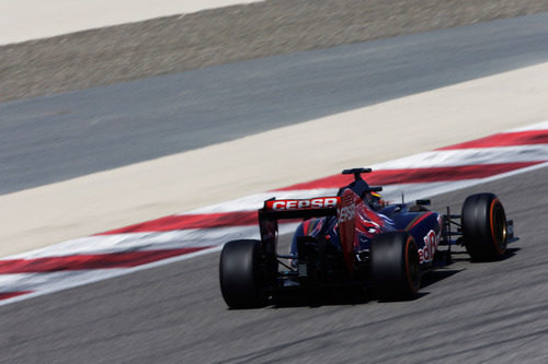 Imagen de la zona trasera del STR9 de Jean-Eric Vergne