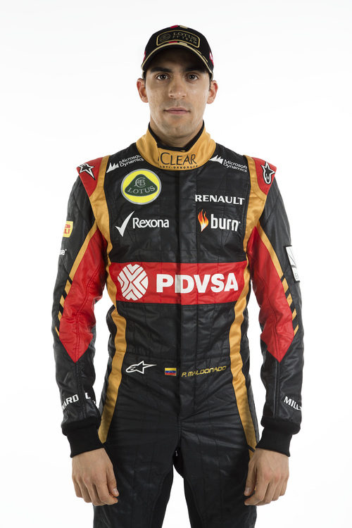 Pastor Maldonado, piloto de Lotus en 2014
