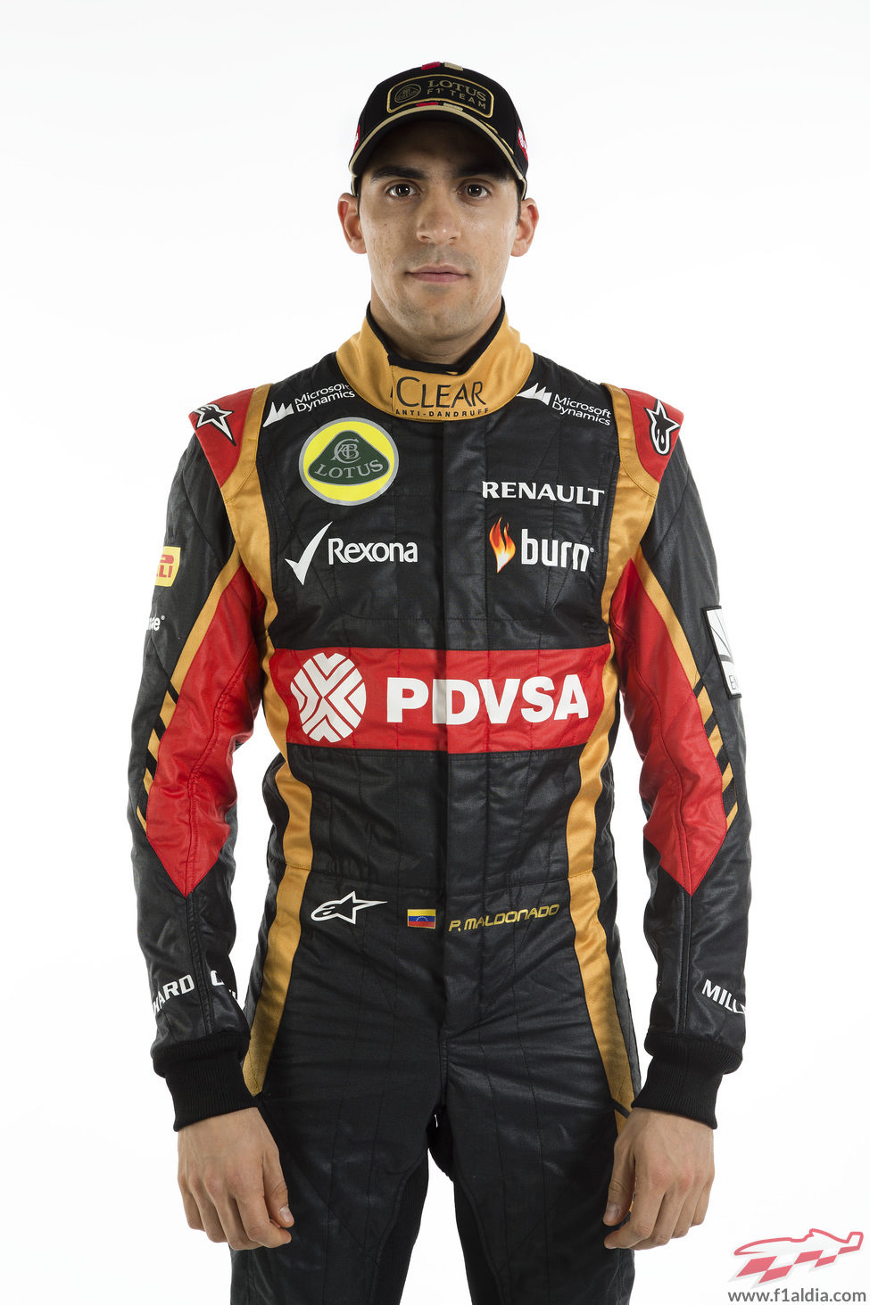 Pastor Maldonado, piloto de Lotus en 2014