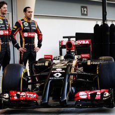 Frontal del Lotus E22