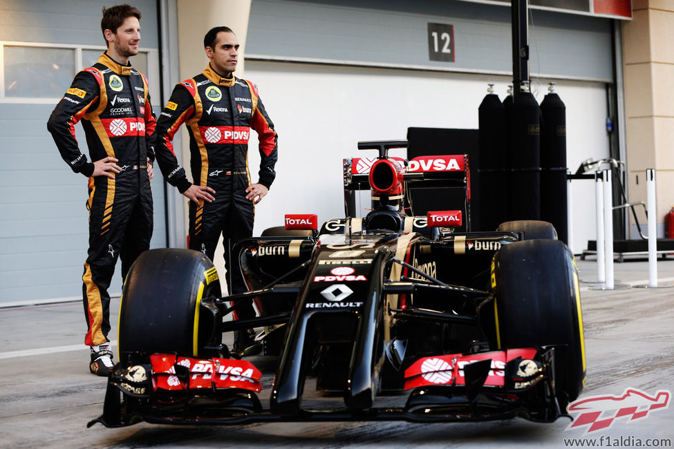 Frontal del Lotus E22