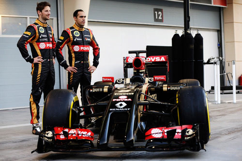 Frontal del Lotus E22