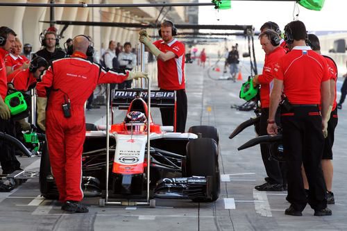 'Pit-stop' para Max Chilton