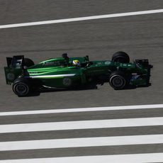 Marcus Ericsson sale a pista con los medios