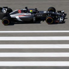 Esteban Gutiérrez sigue rodando con el C33