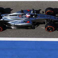 El McLaren MP4/29 en Baréin