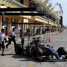 Muchos problemas para Adrian Sutil