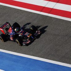Jean-Eric Vergne sale a pista con neumáticos blandos
