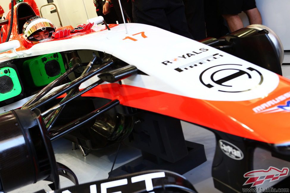 Jules Bianchi, paciente en el box