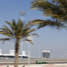 Marcus Ericsson completa una nueva vuelta en Baréin