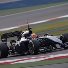 Felipe Nasr a bordo del FW36