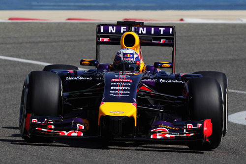 Daniel Ricciardo rueda poco con el RB9