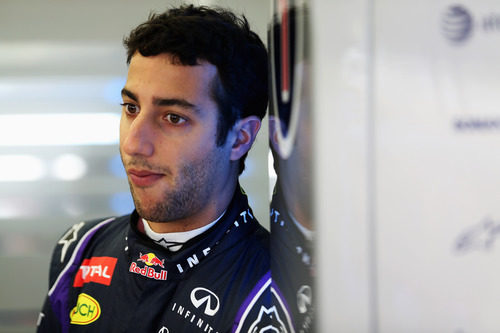 Cara desencajada de Daniel Ricciardo