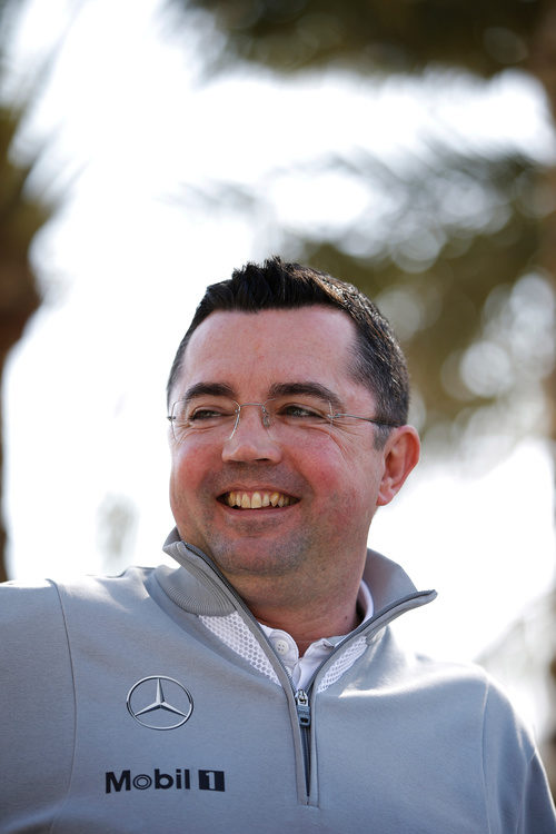 Eric Boullier está sonriente en McLaren