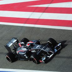 Paso por el pit-lane para Adrian Sutil