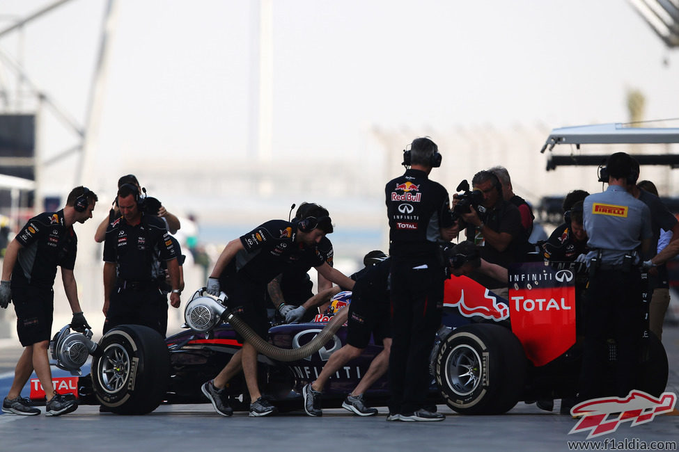 Daniel Ricciardo regresa al garaje